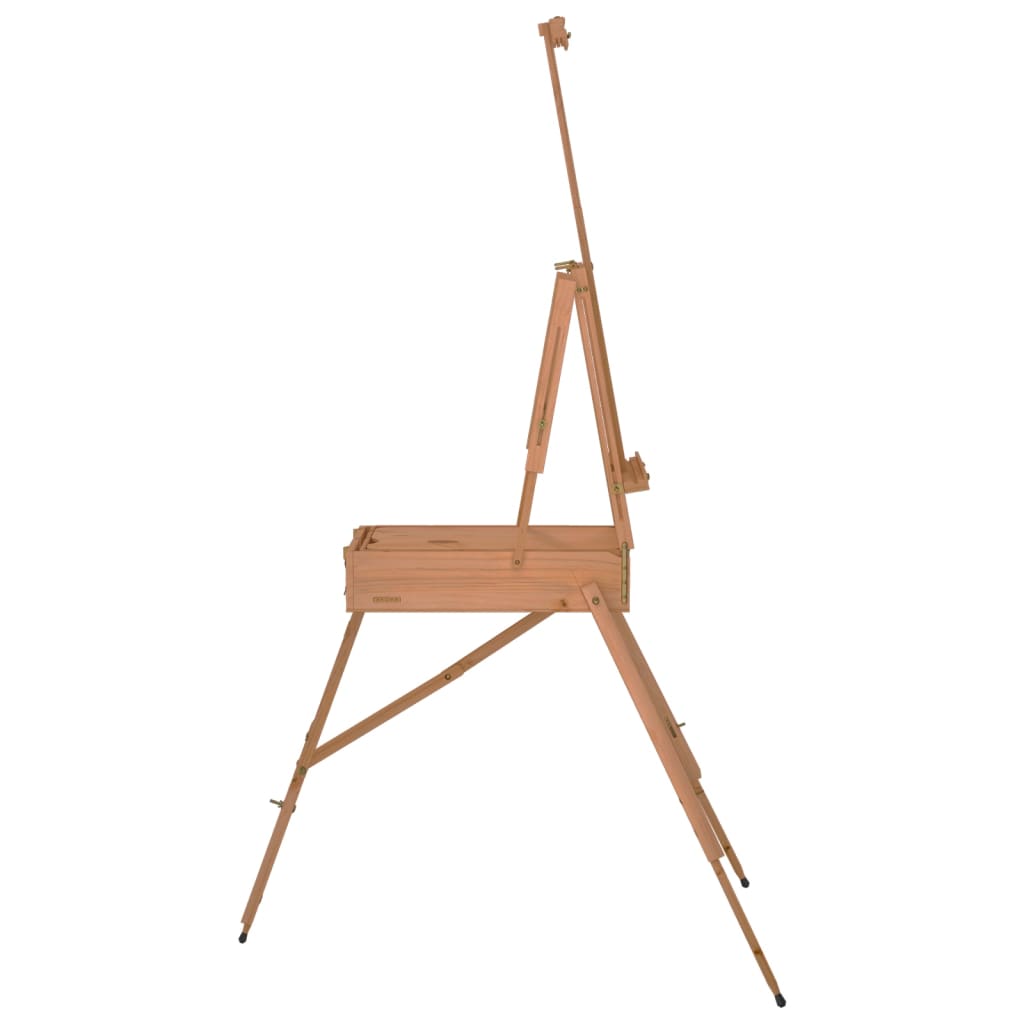 Staffelei 81X121X173 Cm Massivholz Buche