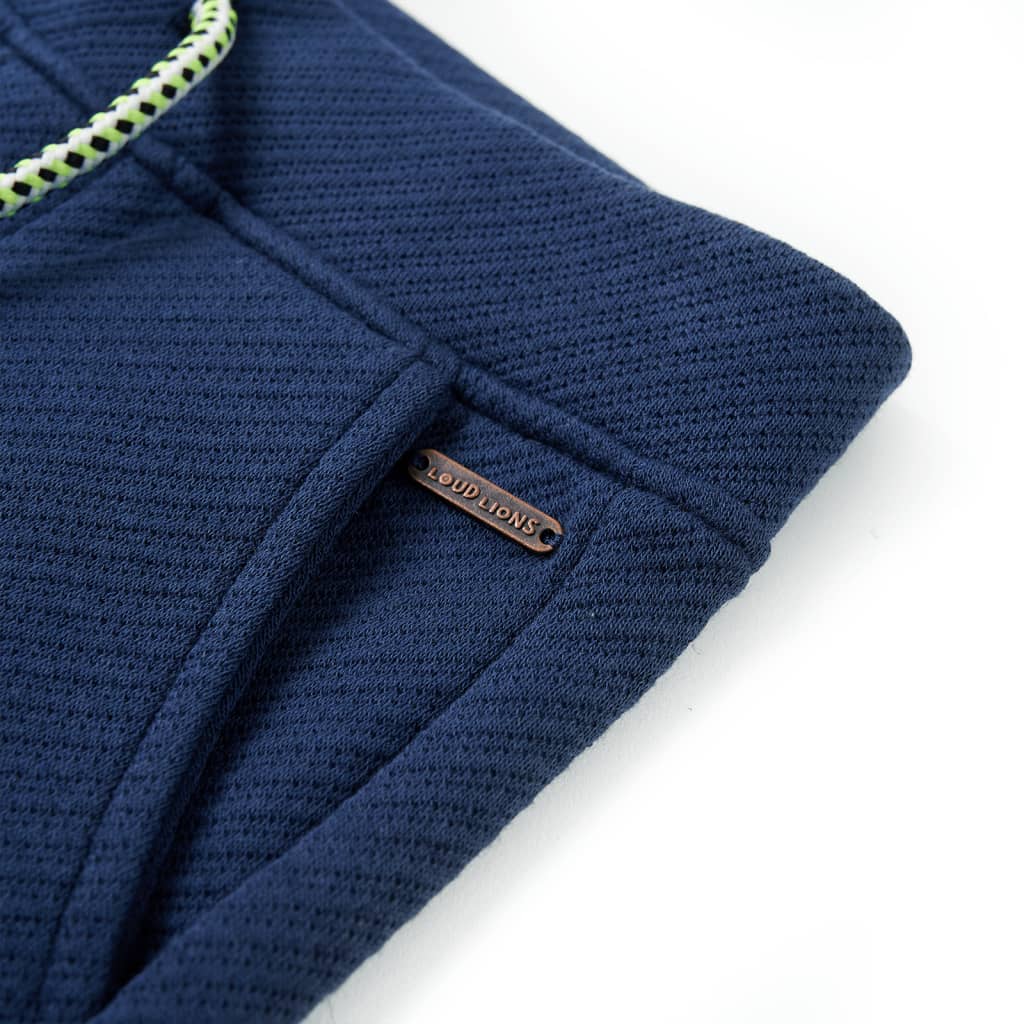 Kindershorts Mit Kordelzug Dunkelblau 116