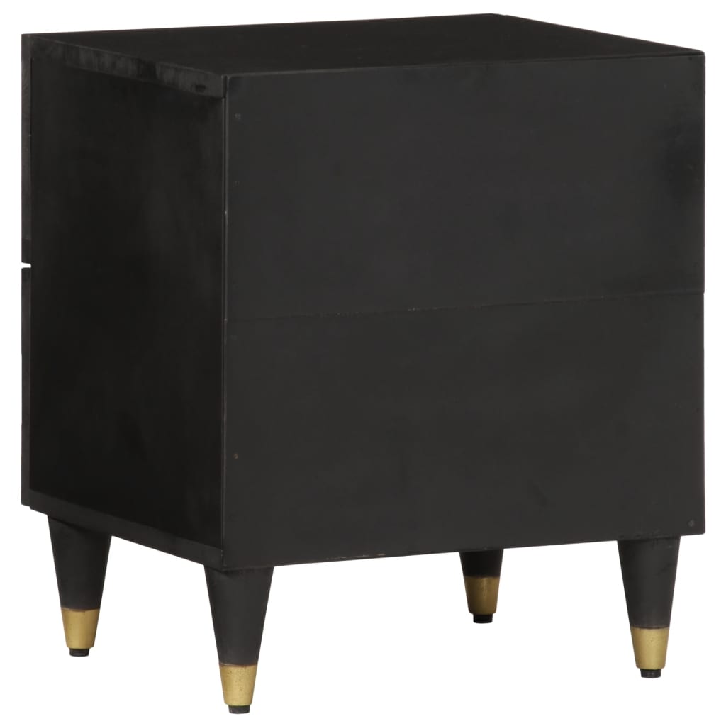 Nachttisch 40X33X46 Cm Massivholz Mango