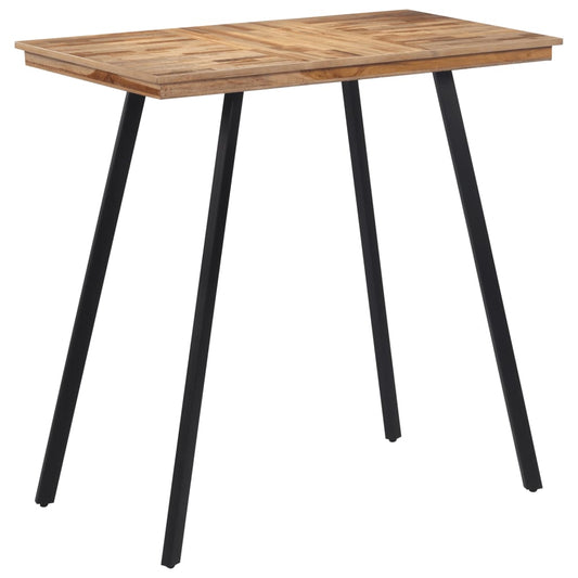 Bartisch 110X55X105 Cm Massivholz Teak