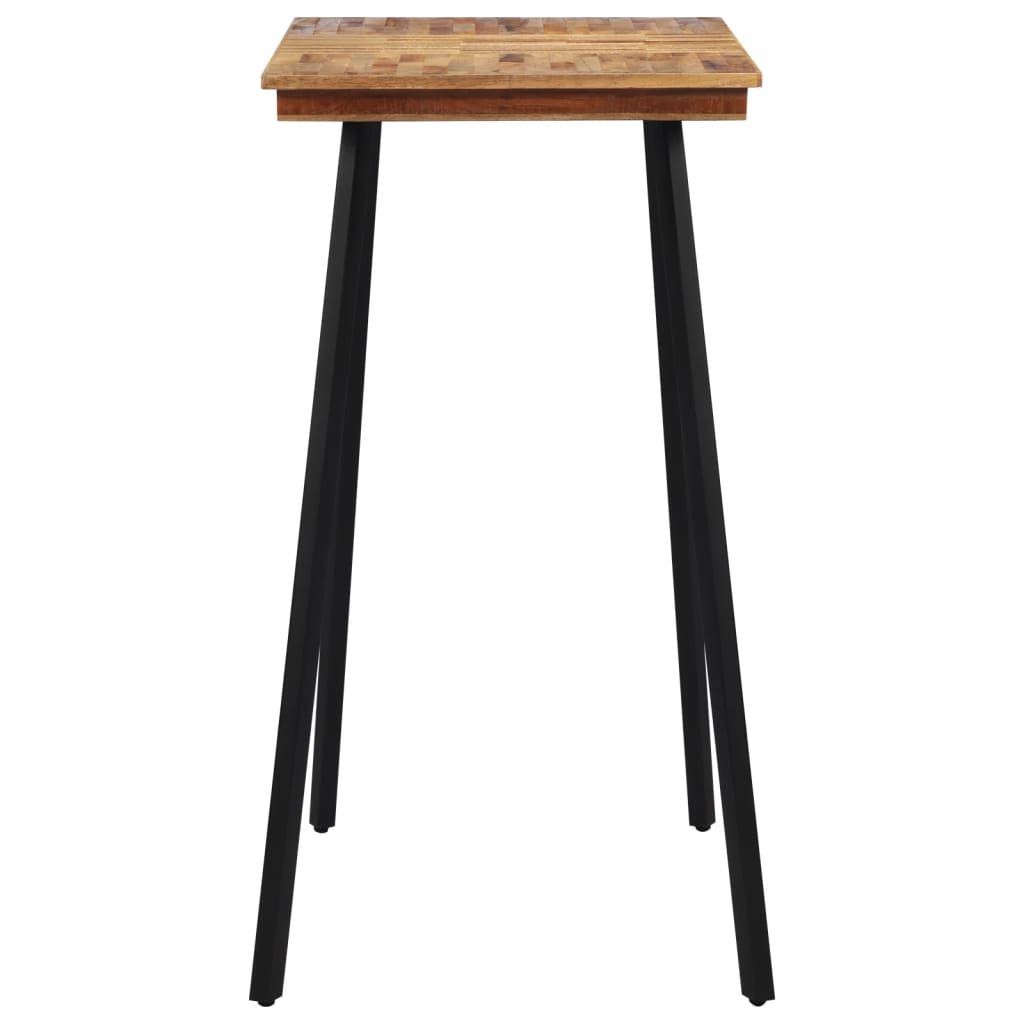 Bartisch 110X55X105 Cm Massivholz Teak
