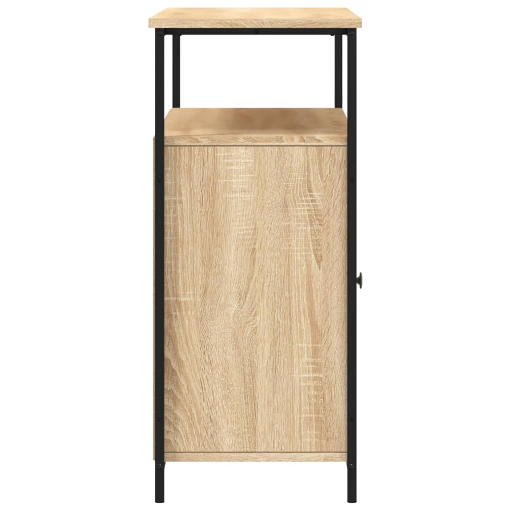 Sideboard Sonoma-Eiche 100X35X80 Cm Holzwerkstoff
