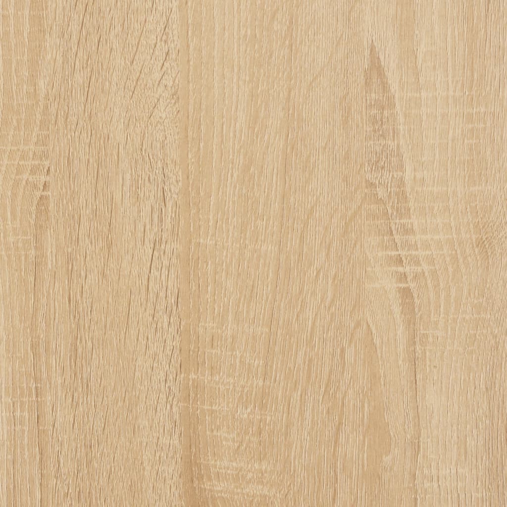 Sideboard Sonoma-Eiche 100X35X80 Cm Holzwerkstoff