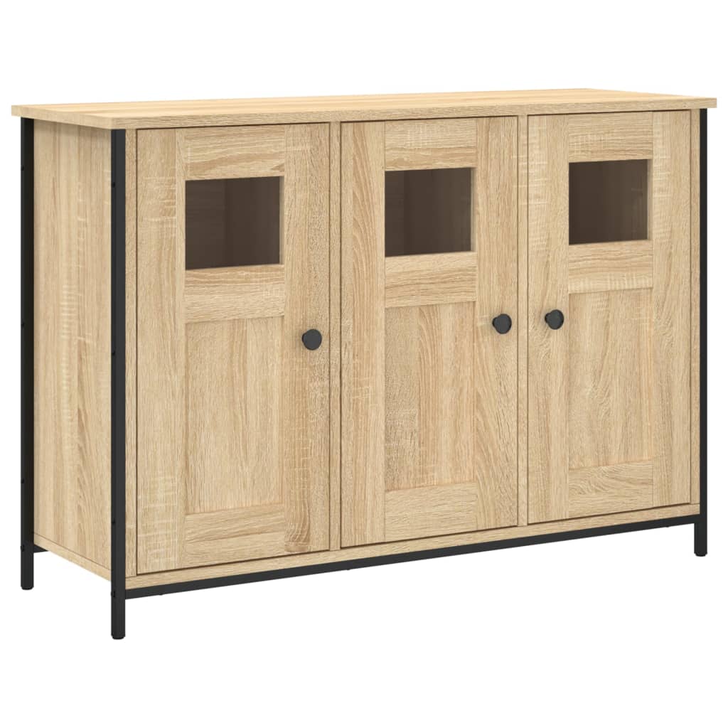 Sideboard Sonoma-Eiche 100X35X70 Cm Holzwerkstoff