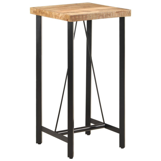 Bartisch Massivholz Mango Und Eisen