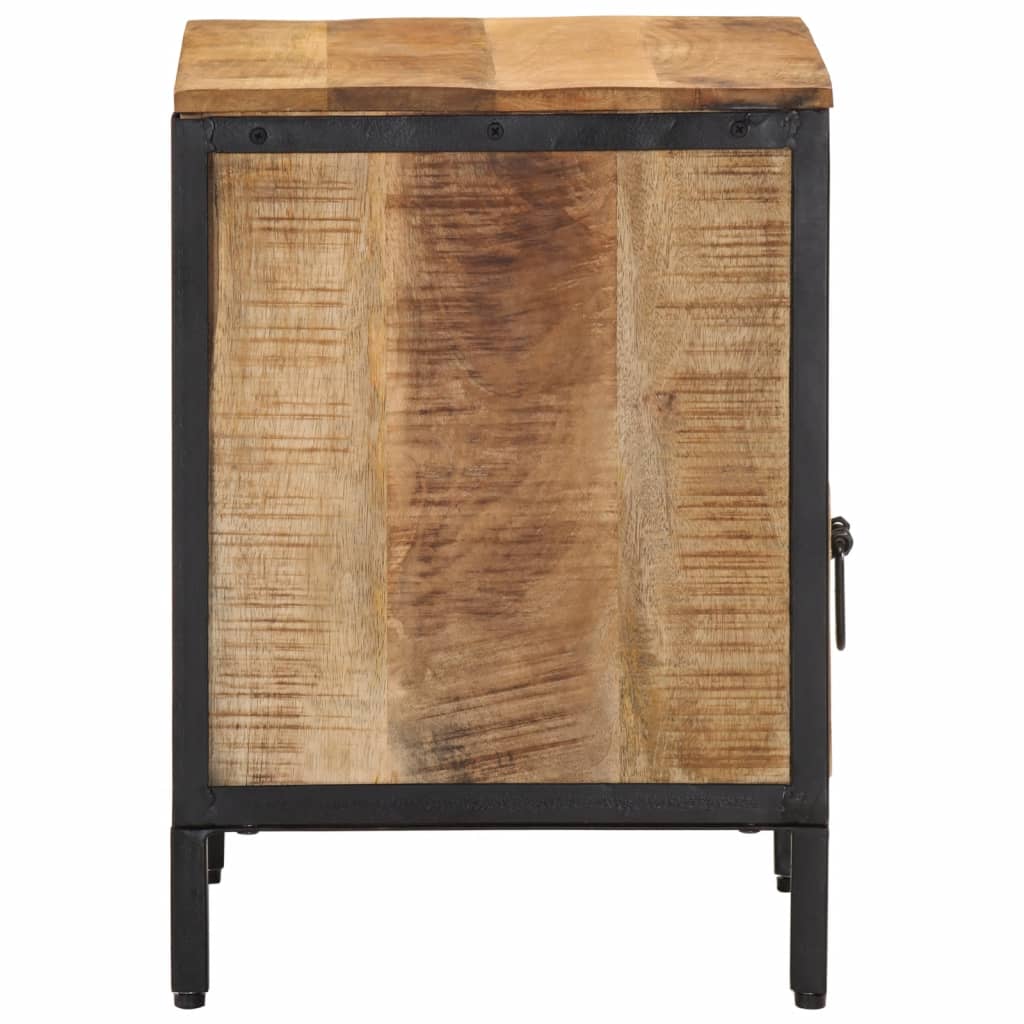 Nachttisch 40X35X50 Cm Massivholz Mango