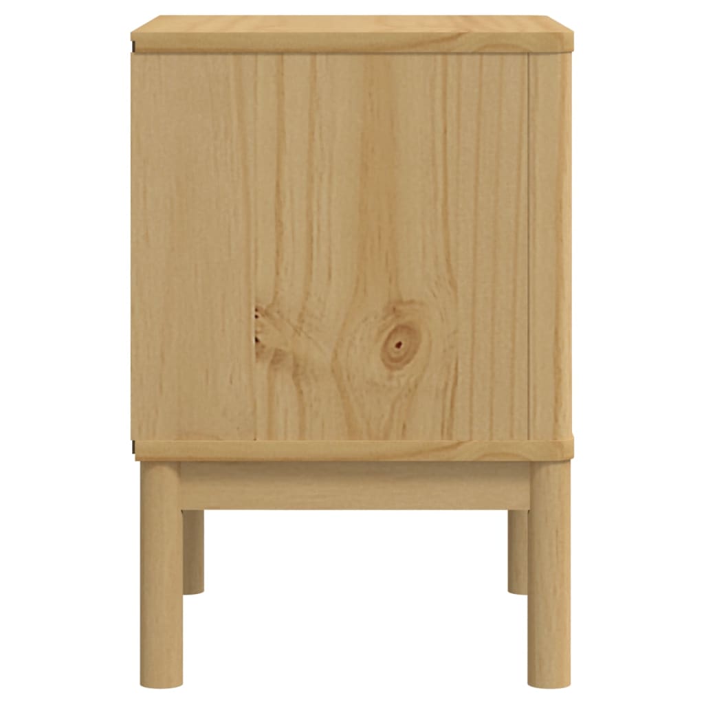 Nachttisch Floro 45X39X57 Cm Massivholz Kiefer