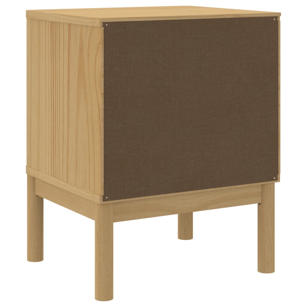 Nachttisch Floro 45X39X57 Cm Massivholz Kiefer