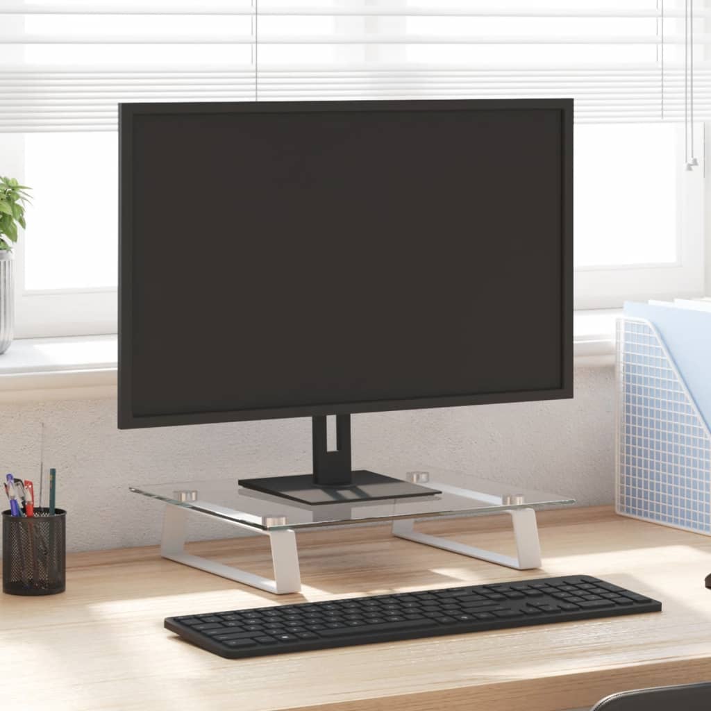 Monitorständer Hartglas Und Metall