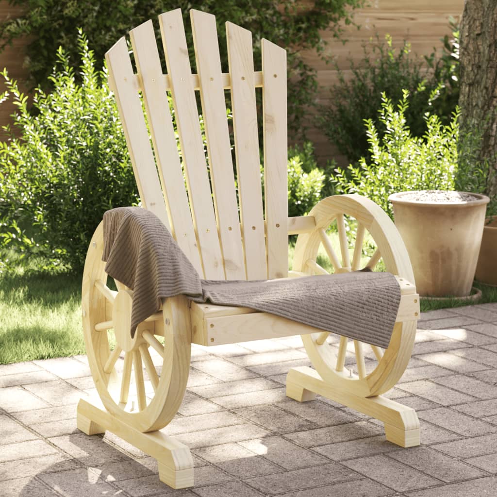 Adirondack-Gartenstuhl Massivholz Tanne