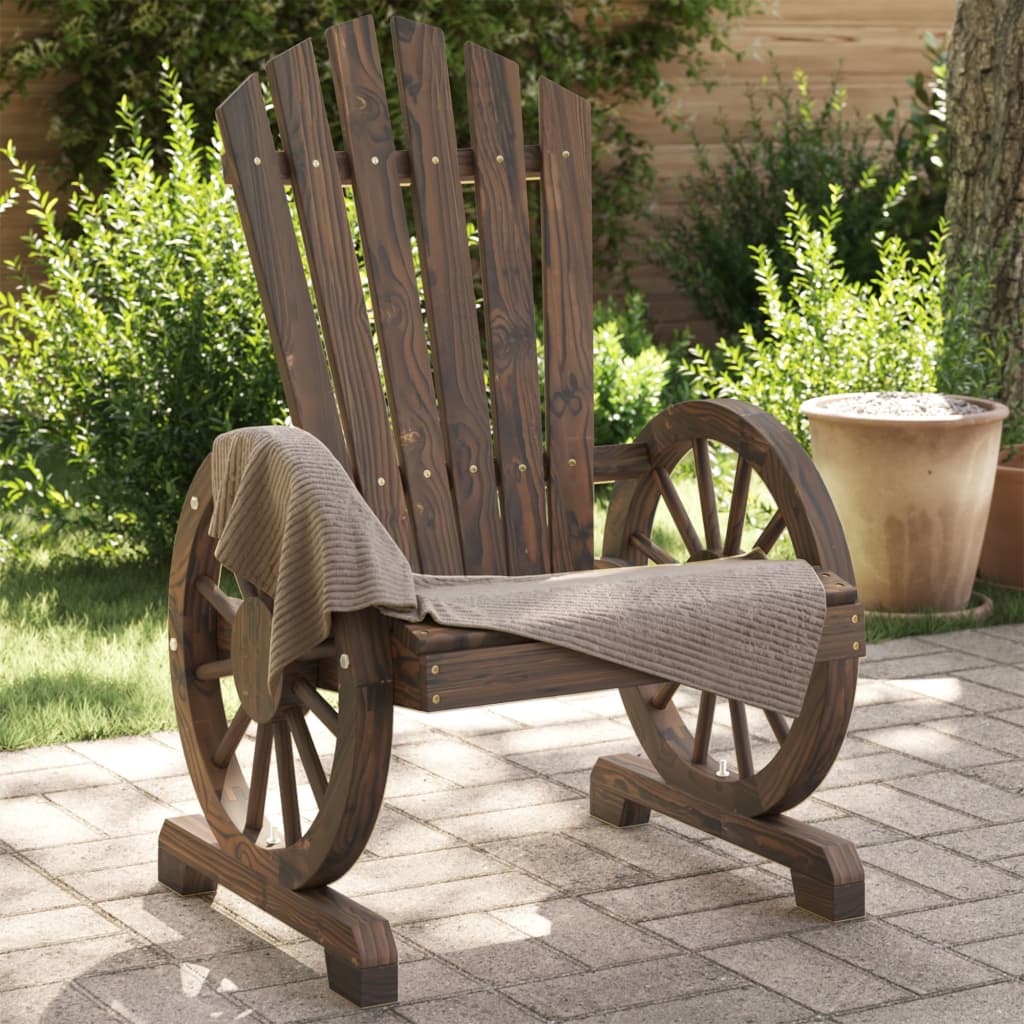 Adirondack-Gartenstuhl Massivholz Tanne