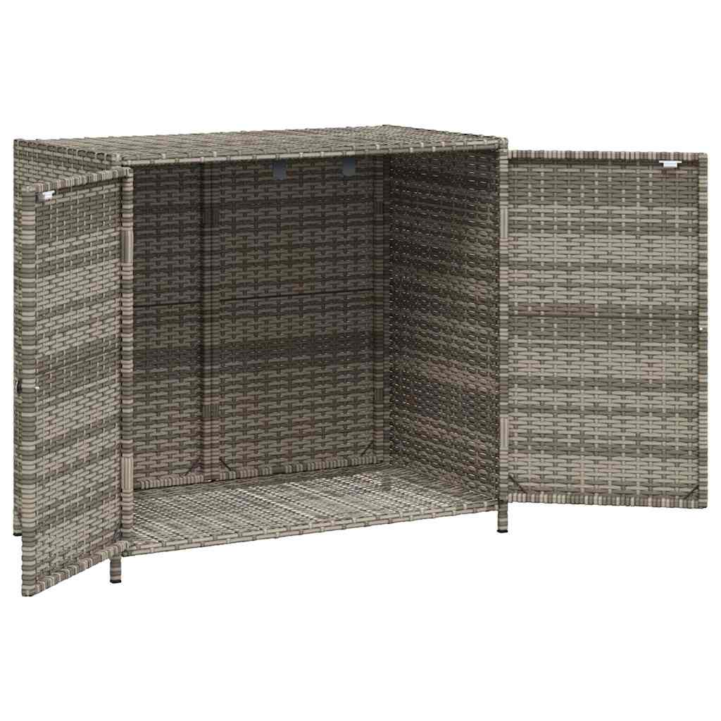 Gartenschrank 83X45X76 Cm Poly Rattan