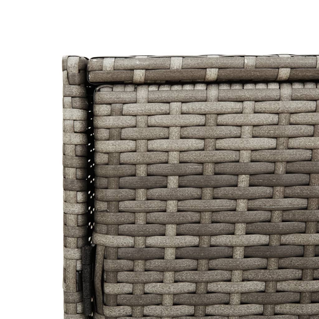 Gartenschrank 83X45X76 Cm Poly Rattan