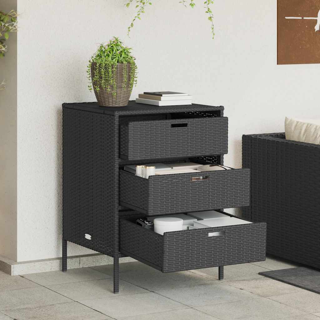 Gartenschrank Poly Rattan