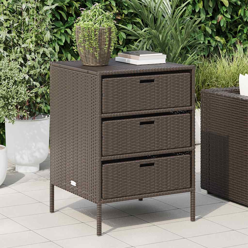 Gartenschrank Poly Rattan