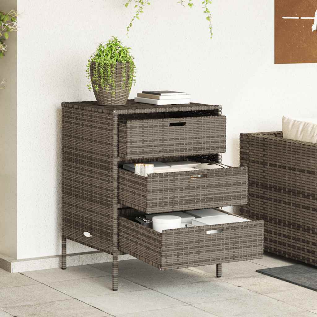 Gartenschrank Poly Rattan