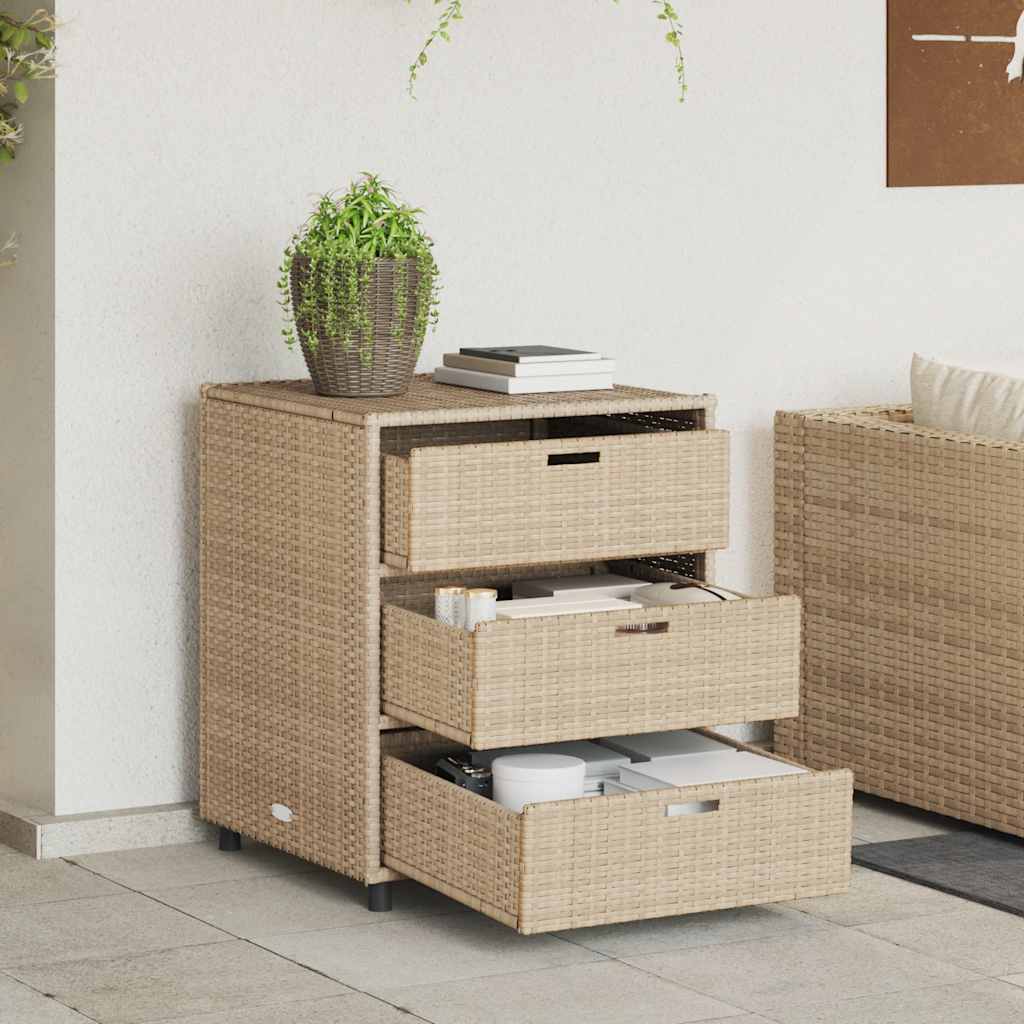 Gartenschrank Poly Rattan