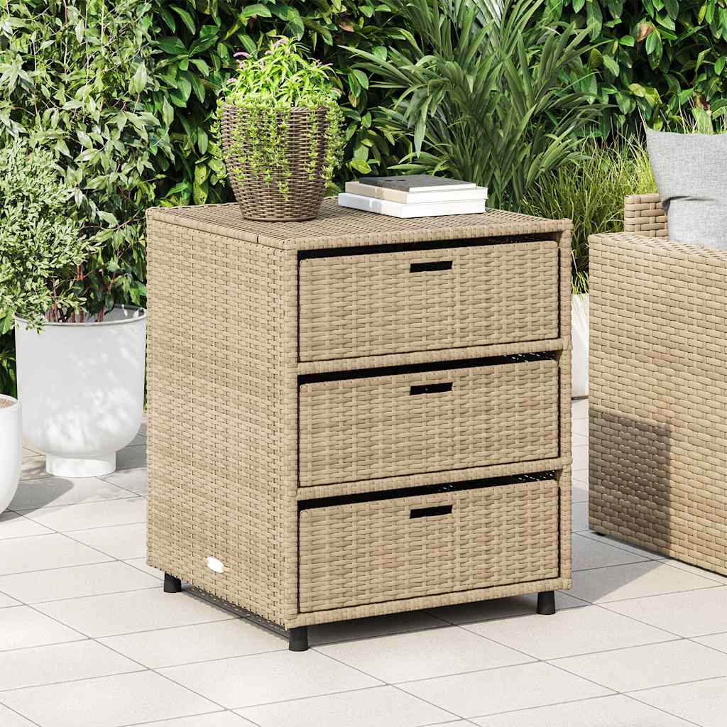 Gartenschrank Poly Rattan