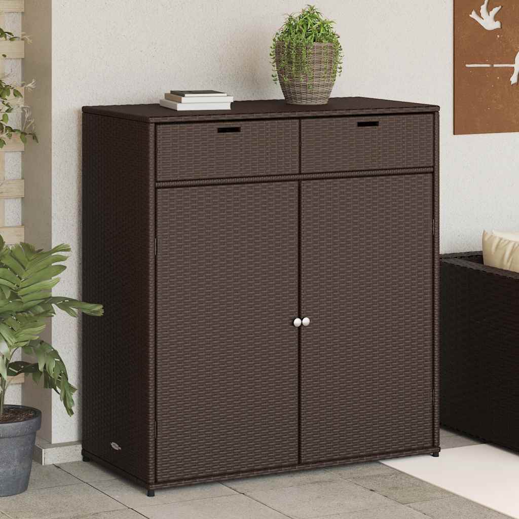 Gartenschrank Poly Rattan