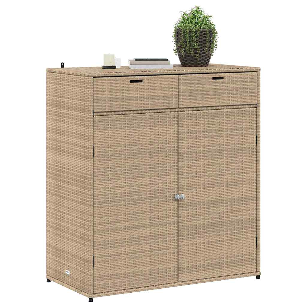 Gartenschrank Poly Rattan