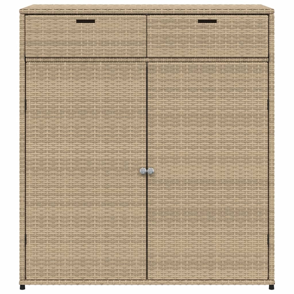 Gartenschrank Poly Rattan