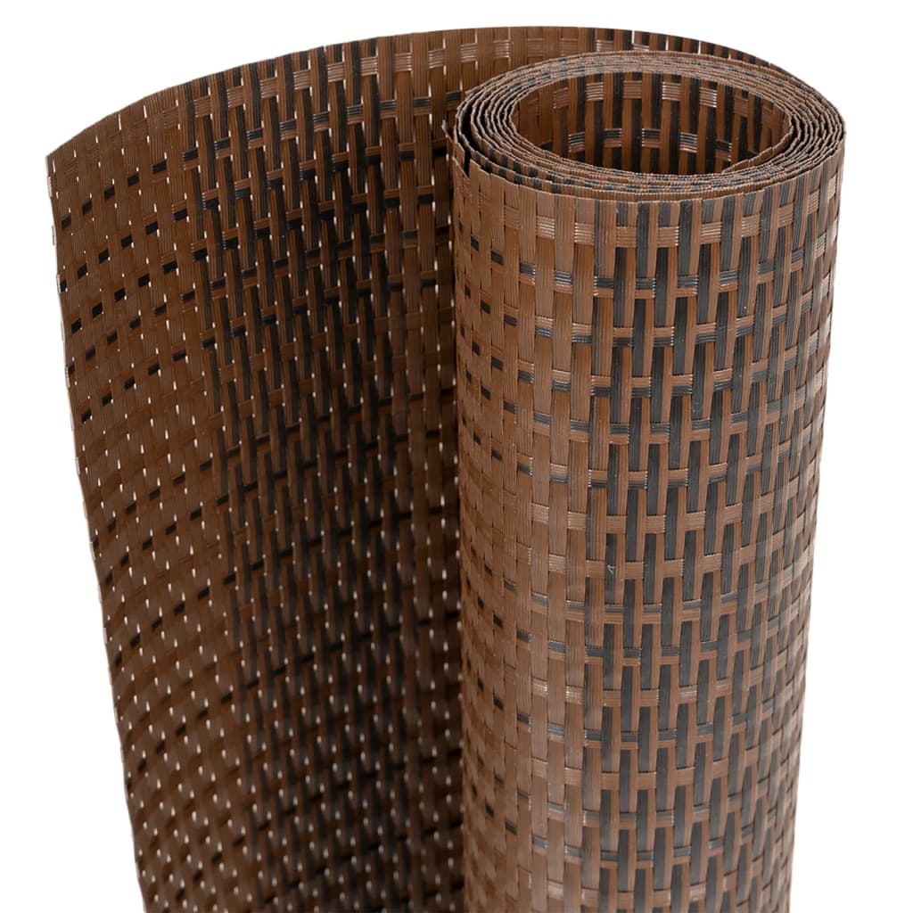 Balkon-Sichtschutz Poly Rattan