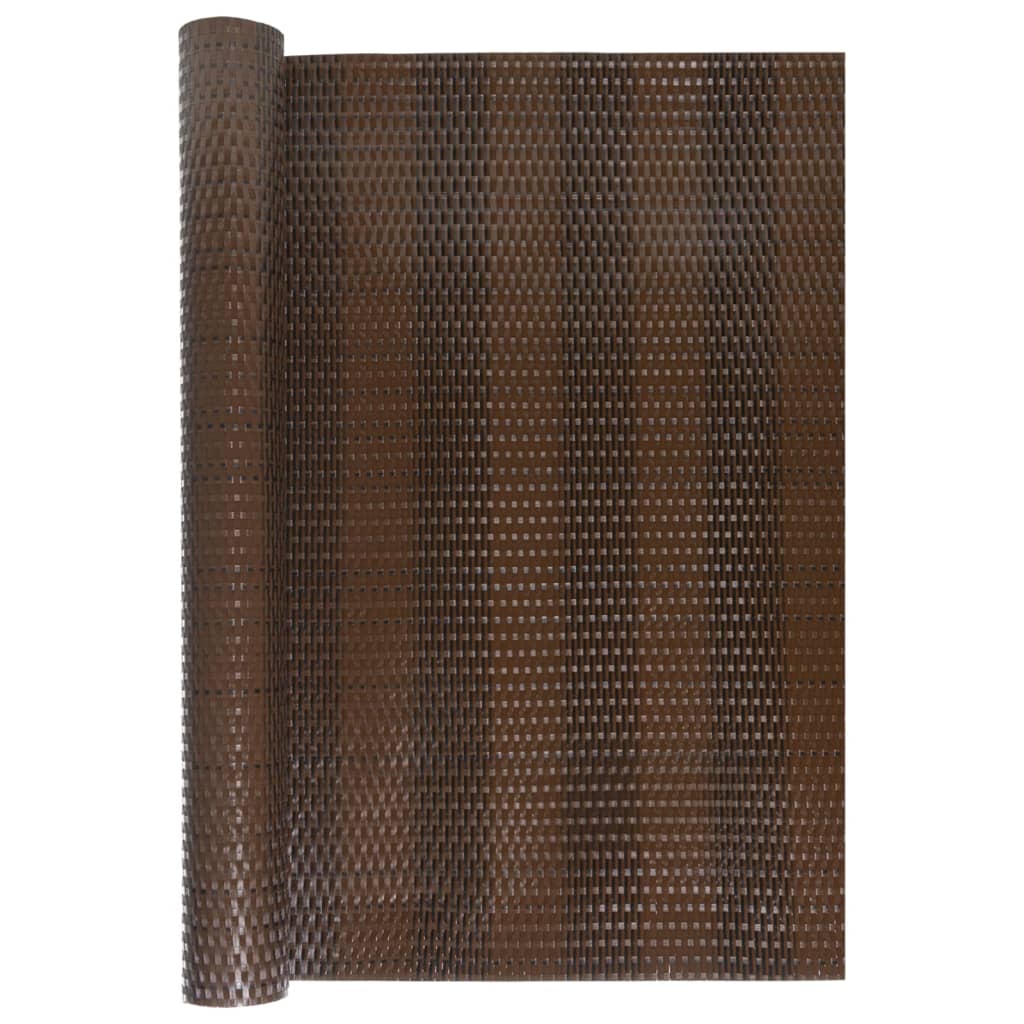 Balkon-Sichtschutz Poly Rattan
