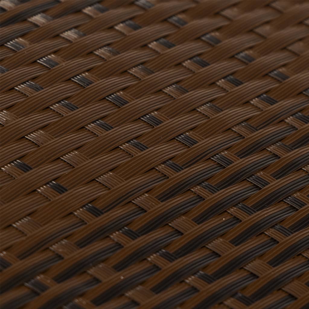 Balkon-Sichtschutz Poly Rattan