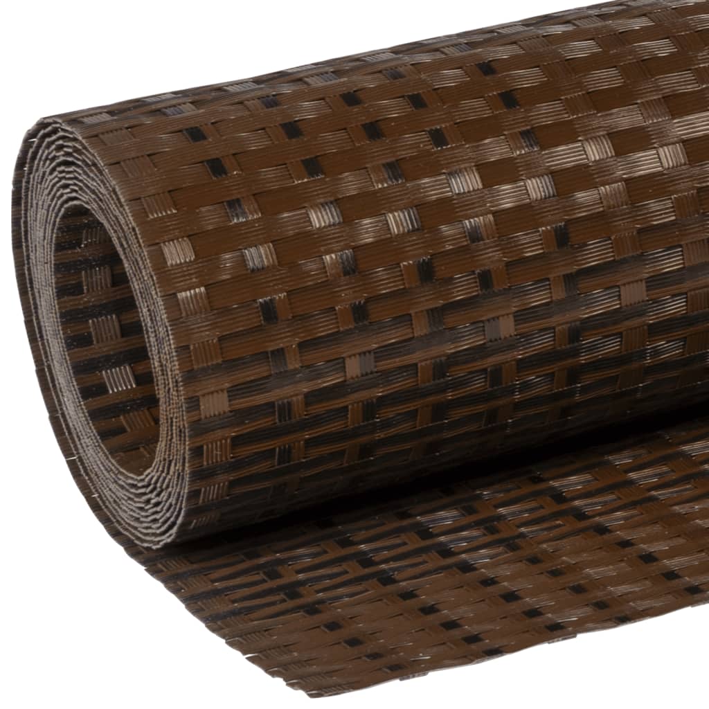 Balkon-Sichtschutz Poly Rattan