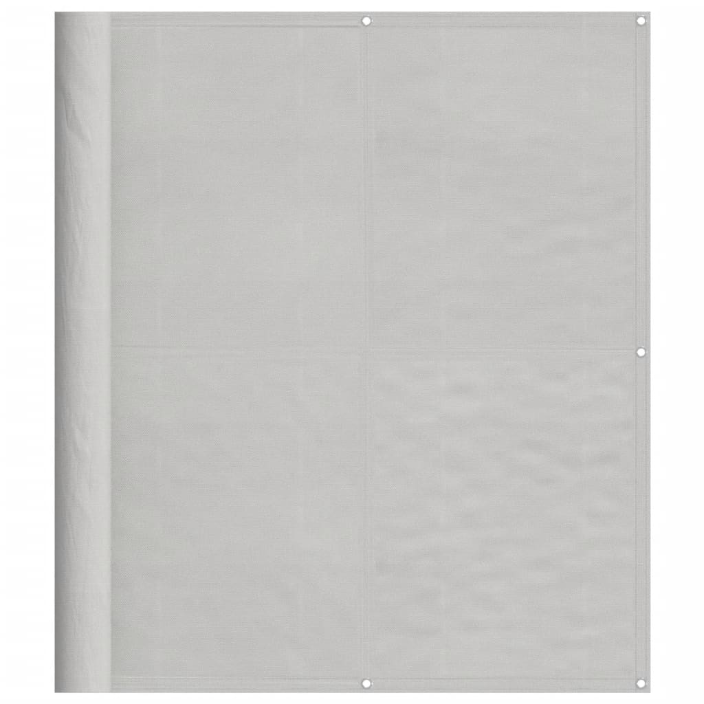 Balkon-Sichtschutz 100 % Polyester-Oxford Hellgrau