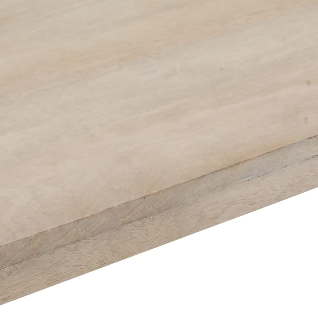Konsolentisch Braun 110X35X76 Cm Massivholz Mango Und Eisen