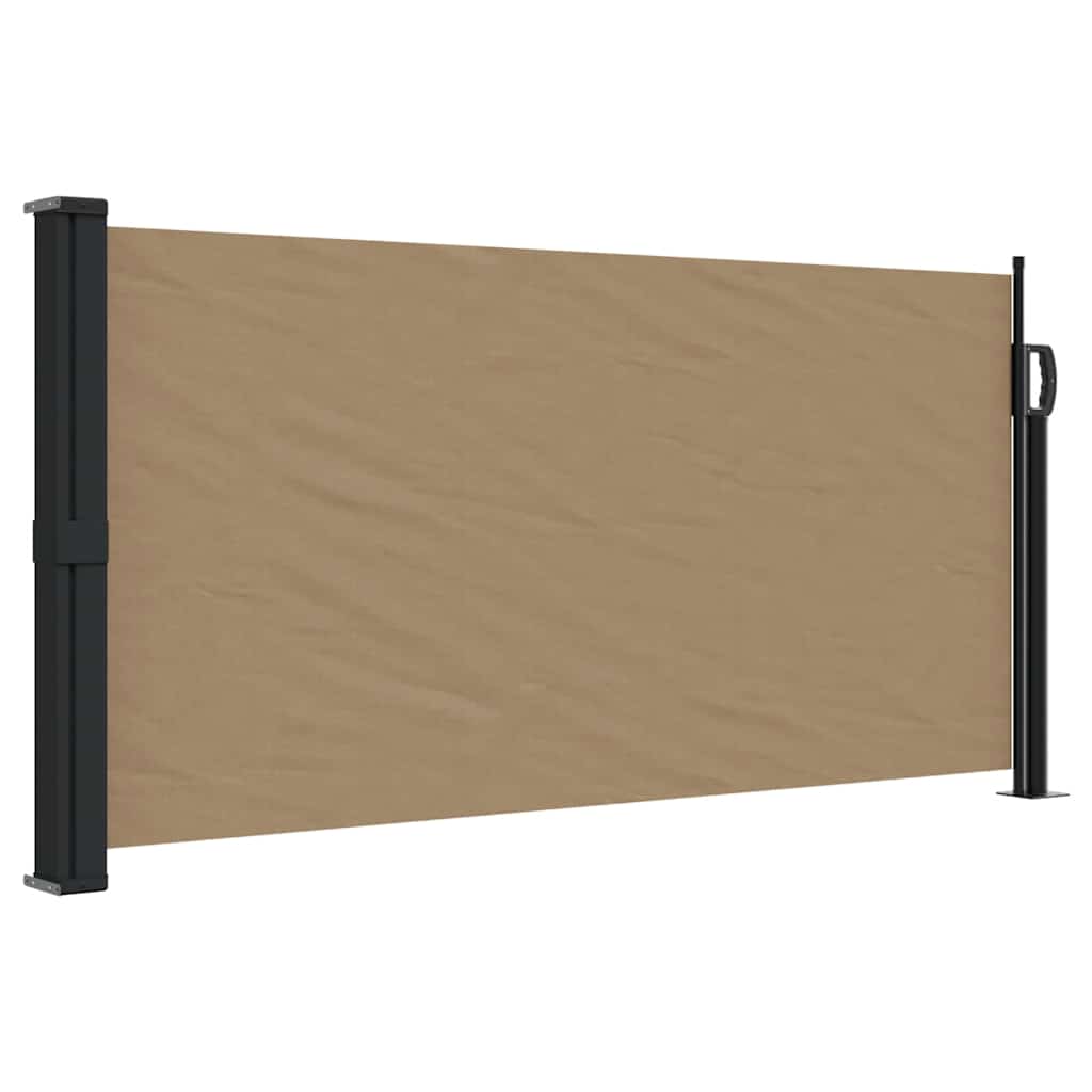 Seitenmarkise Ausziehbar Taupe