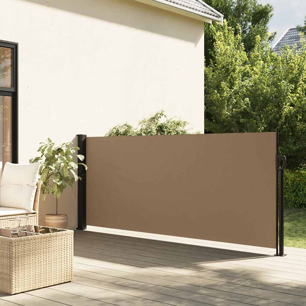 Seitenmarkise Ausziehbar Taupe