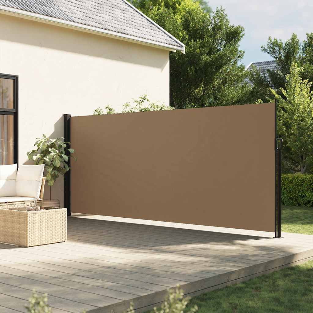 Seitenmarkise Ausziehbar Taupe