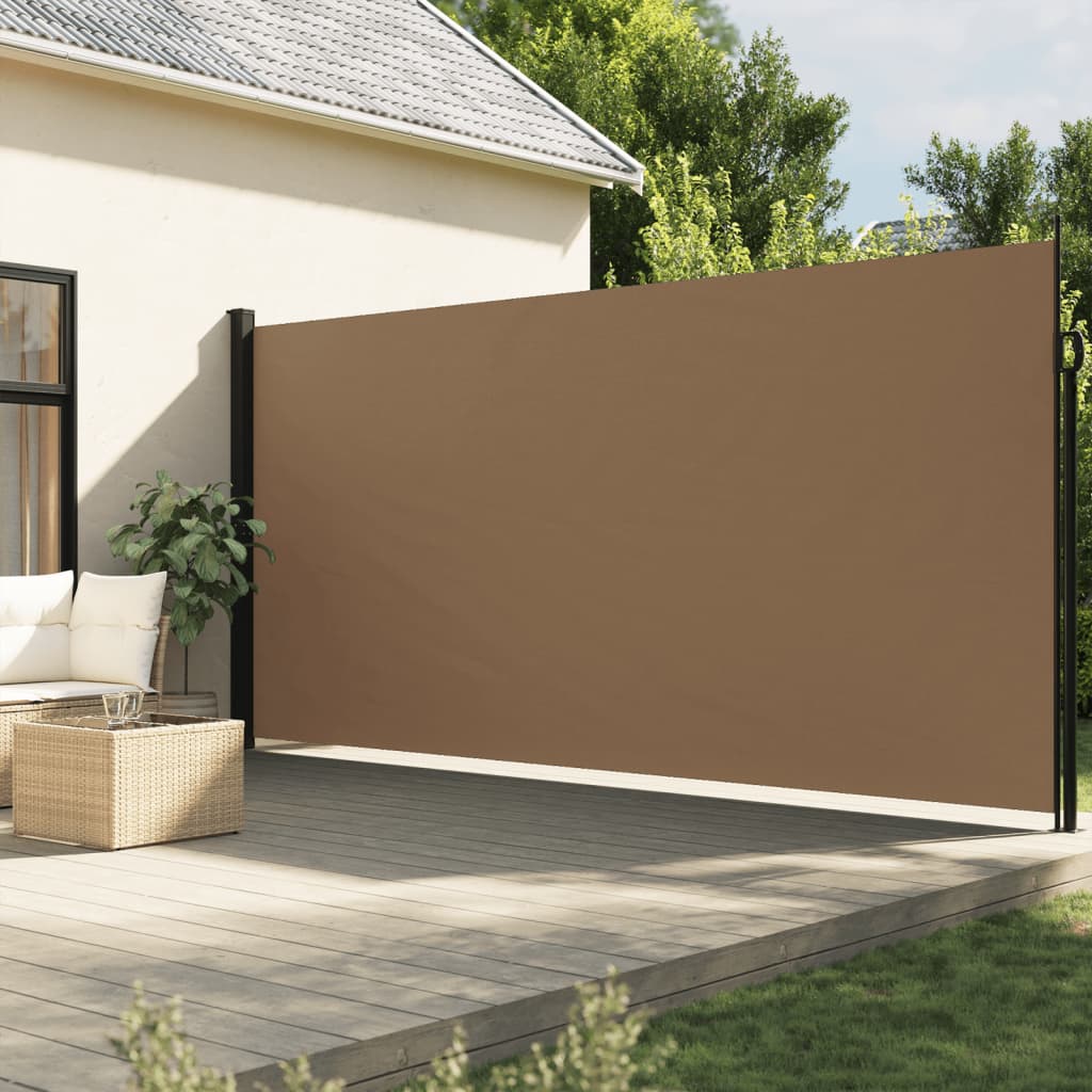 Seitenmarkise Ausziehbar Taupe