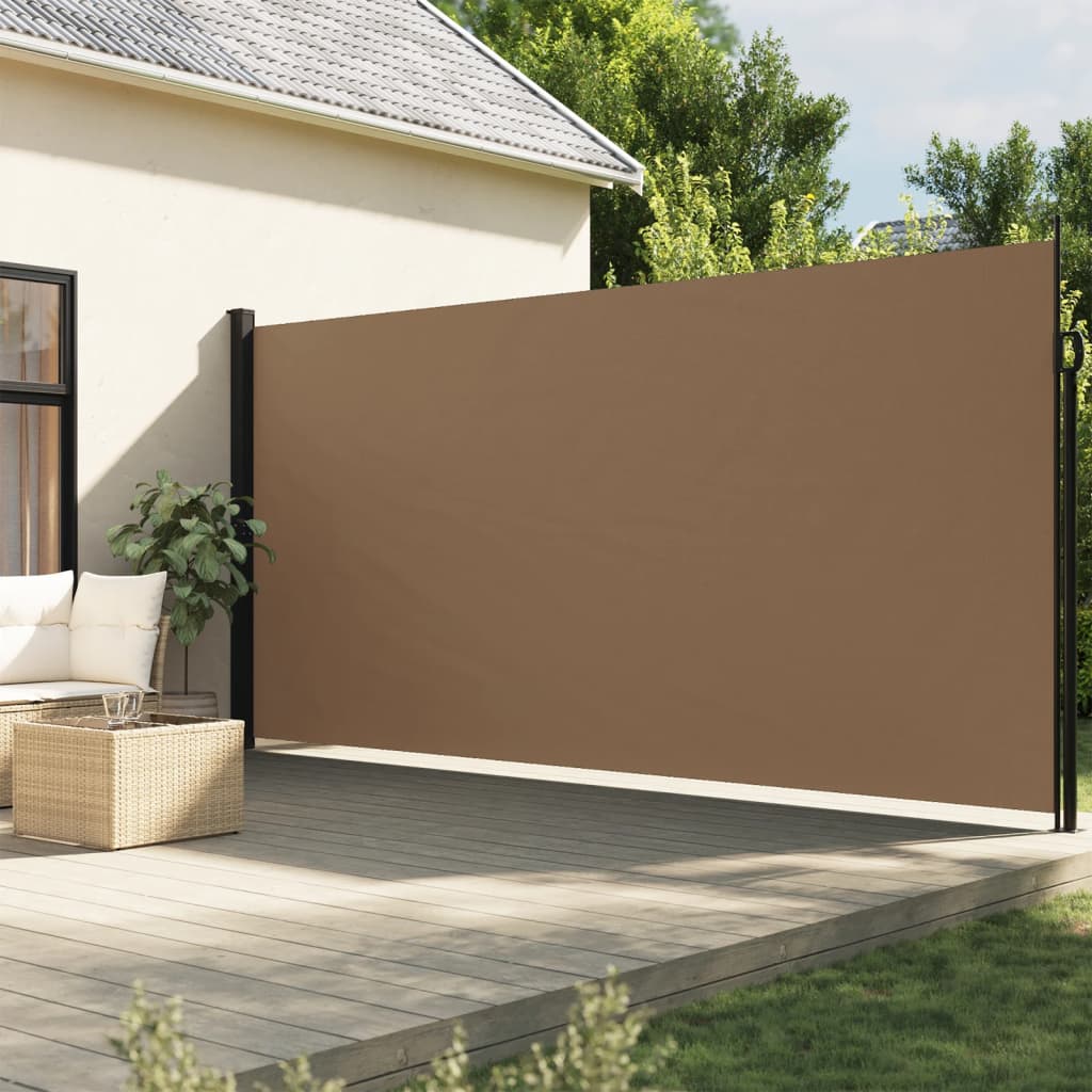 Seitenmarkise Ausziehbar Taupe