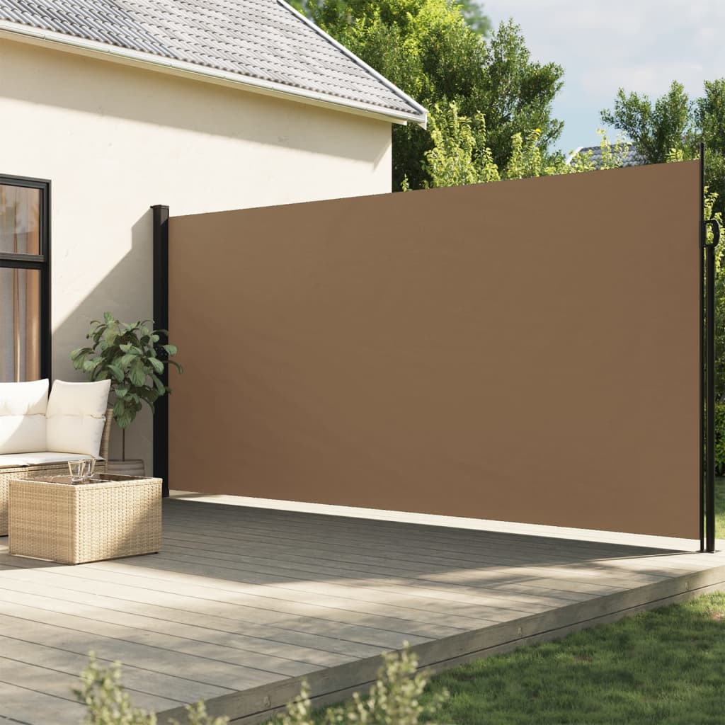 Seitenmarkise Ausziehbar Taupe