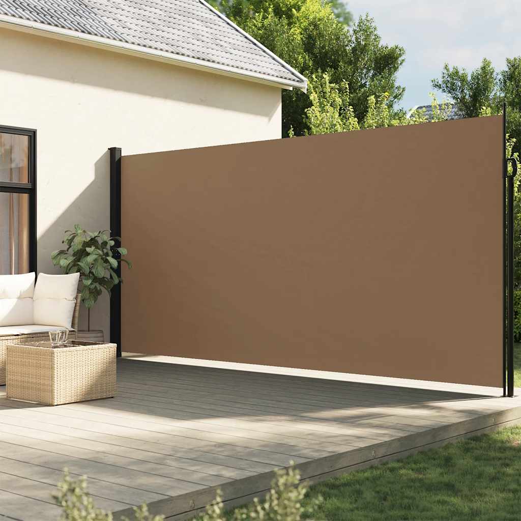 Seitenmarkise Ausziehbar Taupe