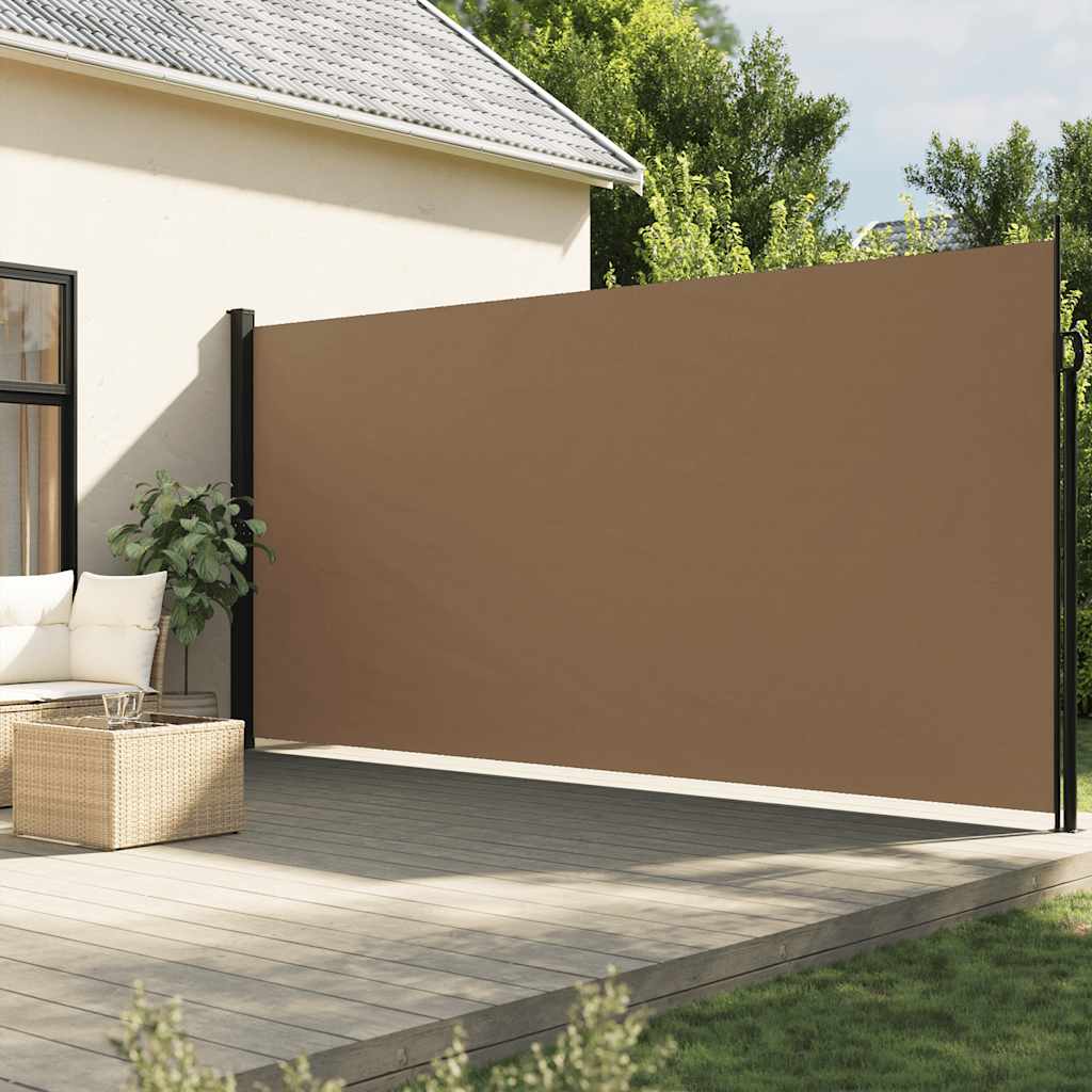 Seitenmarkise Ausziehbar Taupe
