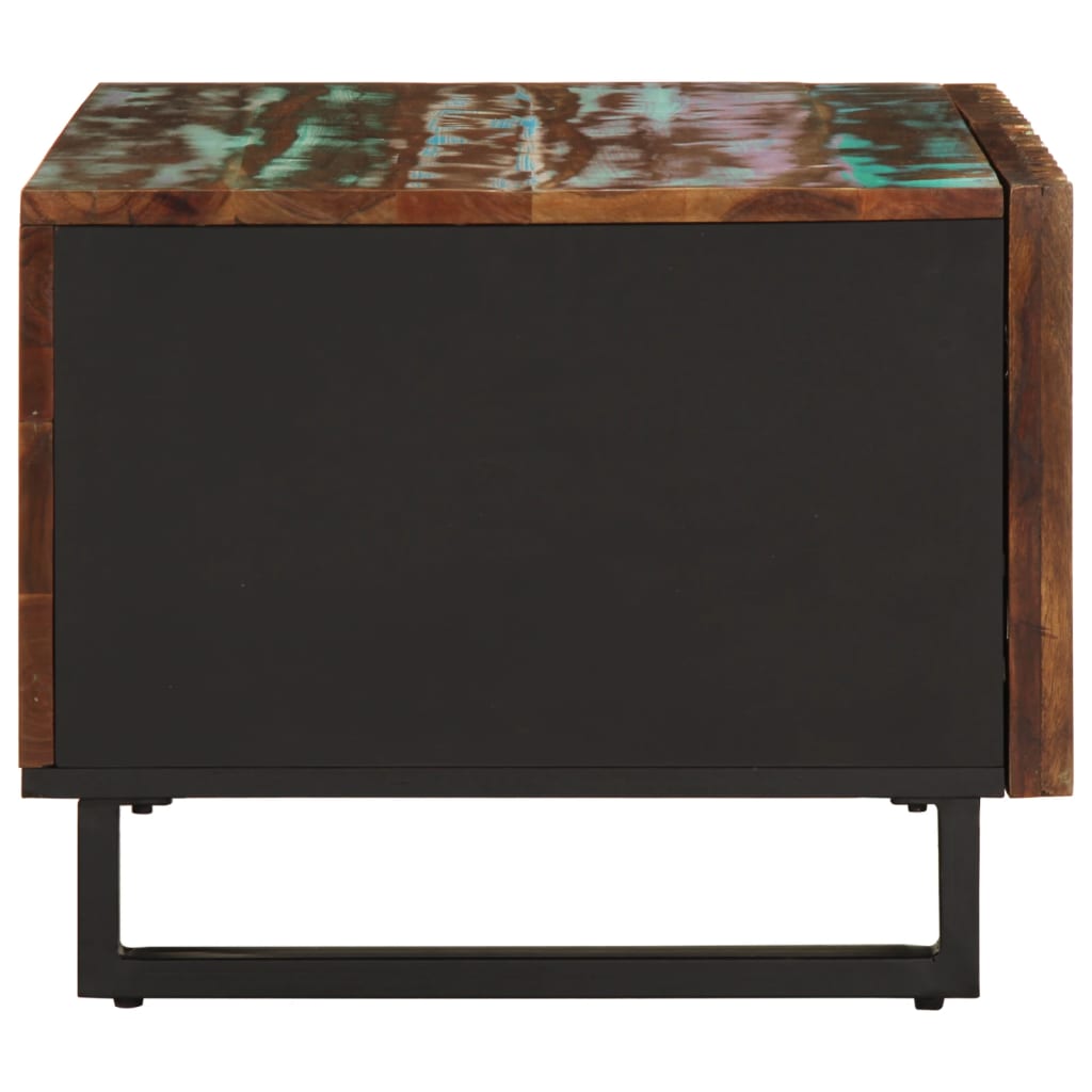 Couchtisch 80X51X40 Cm Massivholz Akazie