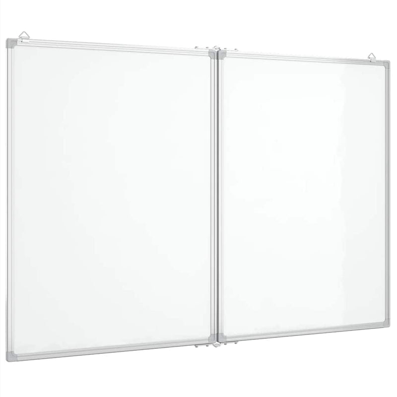 Magnetisches Whiteboard Klappbar 120X100X1,7 Cm Aluminium