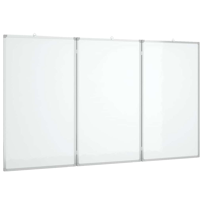 Magnetisches Whiteboard Klappbar 180X80X1,7 Cm Aluminium