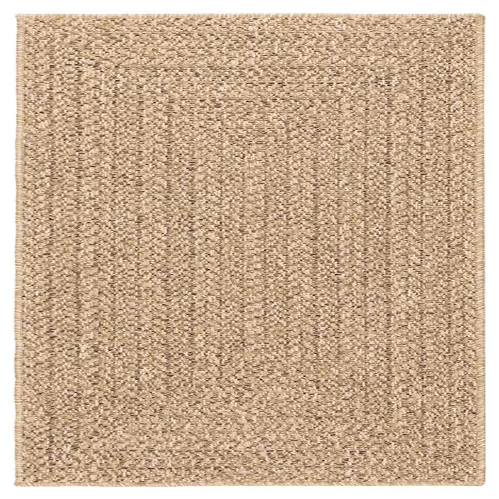 Teppich Zizur Jute-Optik Indoor Und Outdoor Braun
