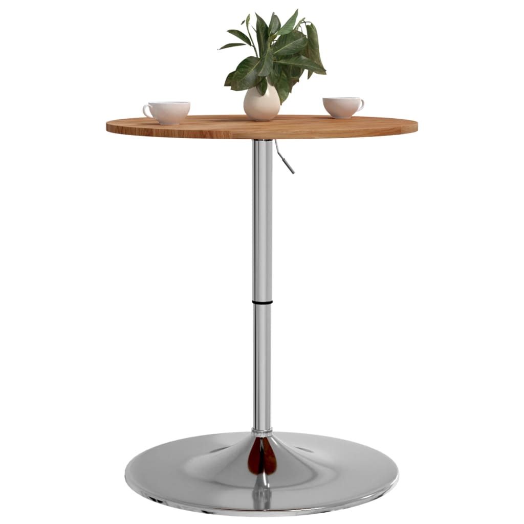 Bartisch Ø60X89,5 Cm Hellbraun