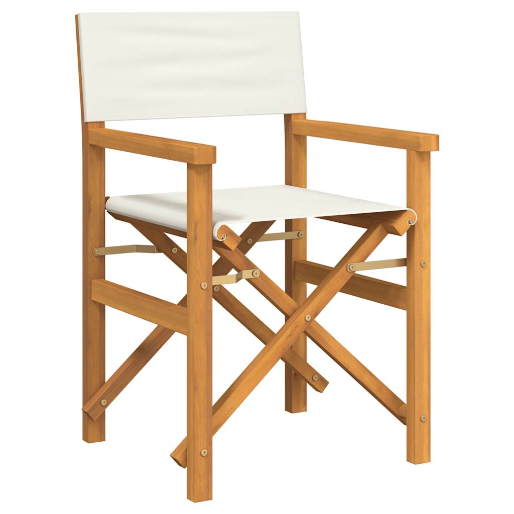 Regiestuhl Klappbar Massivholz Teak