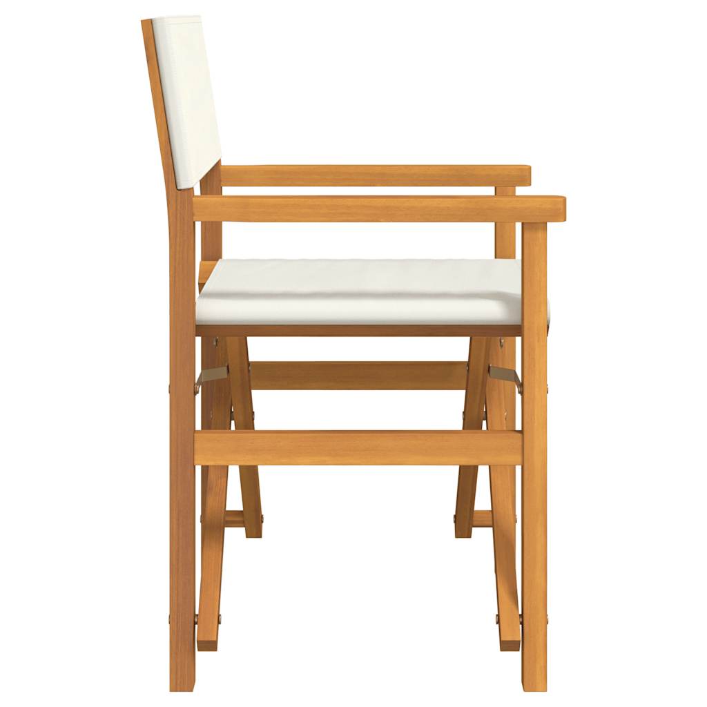 Regiestuhl Klappbar Massivholz Teak