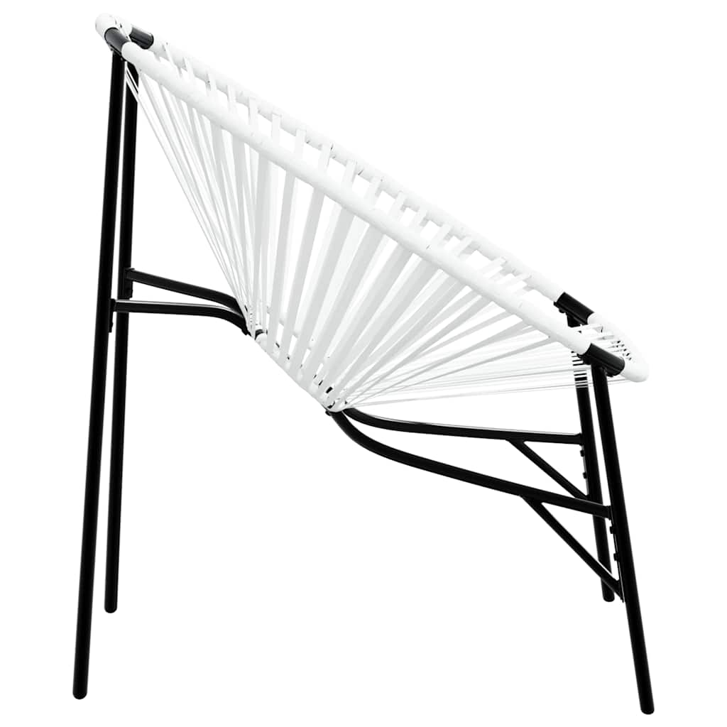 Gartenstuhl In Ei-Form Poly Rattan