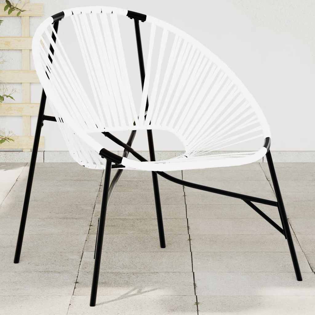 Gartenstuhl In Ei-Form Poly Rattan