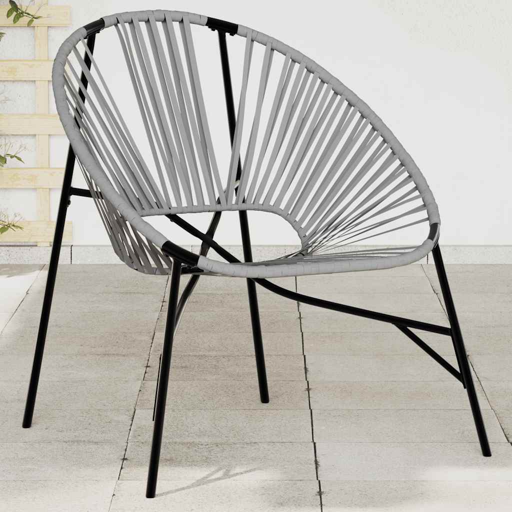 Gartenstuhl In Ei-Form Poly Rattan