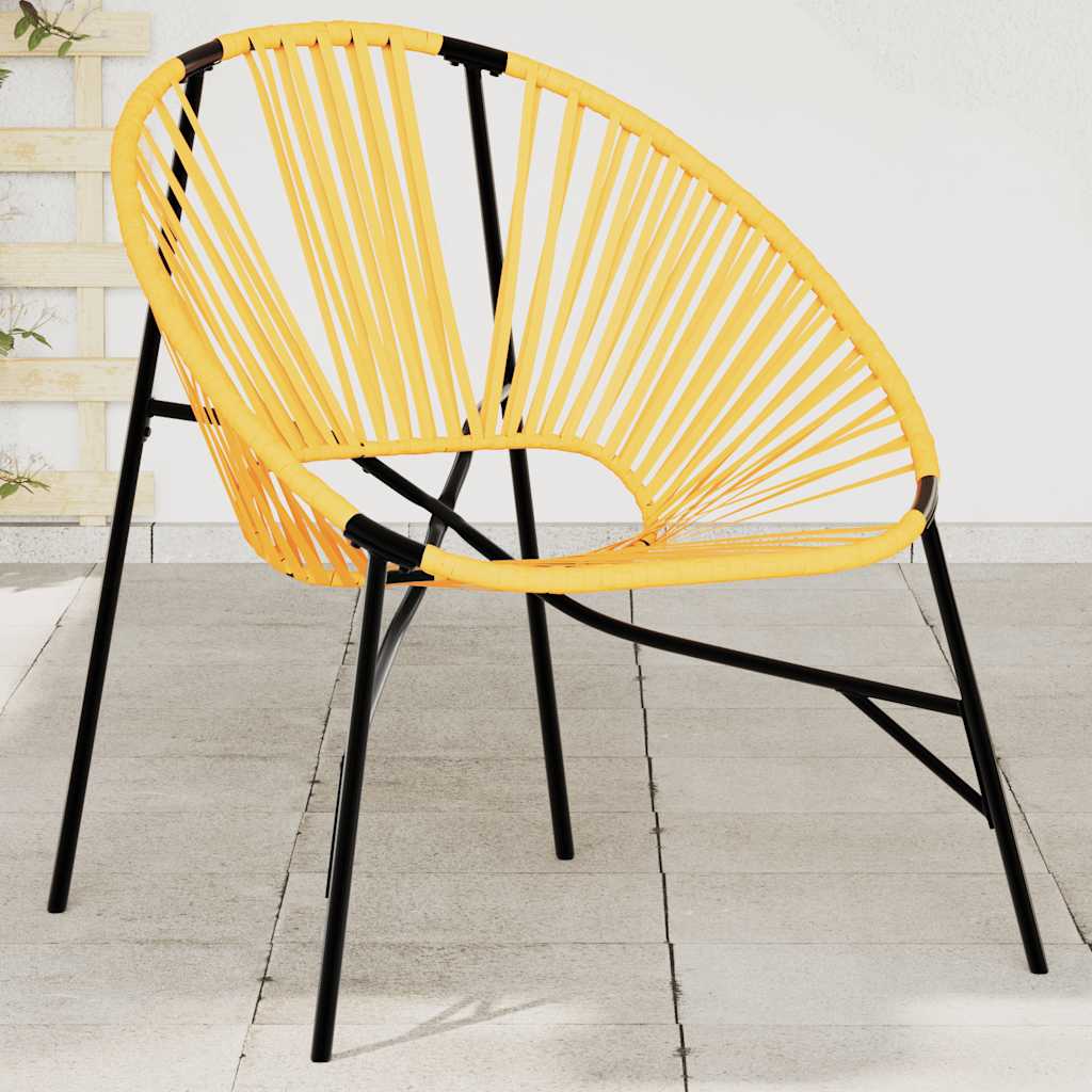 Gartenstuhl In Ei-Form Poly Rattan